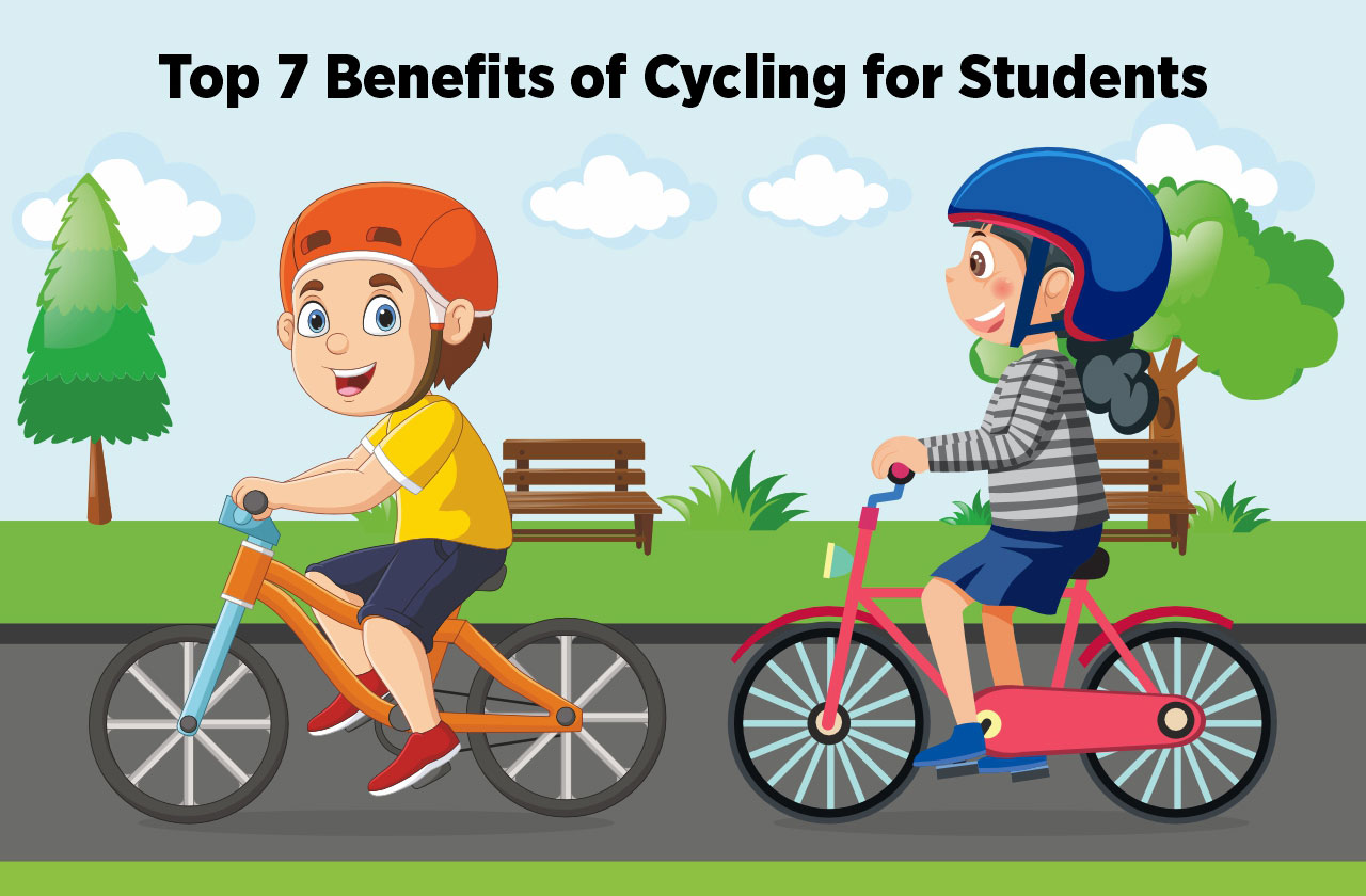 Top 7 Benefits of Cycling for Students
