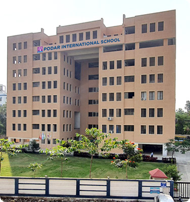 podar educational school view from outside
