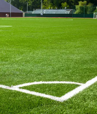 Astro turf playground at Podar Education campus - Designed for sports and recreational activities