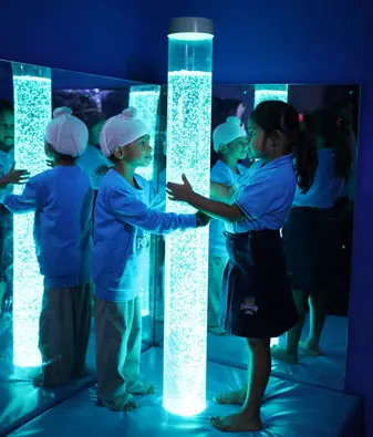 Sensory spa at Podar Education campus - Designed for relaxation and sensory development of students