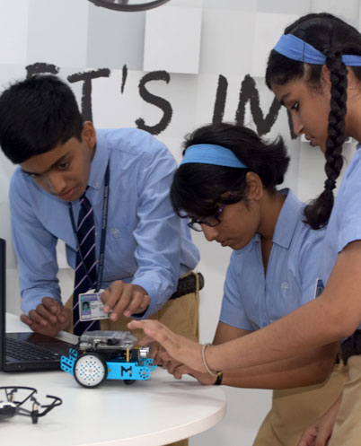 students engaged in hands-on experiments